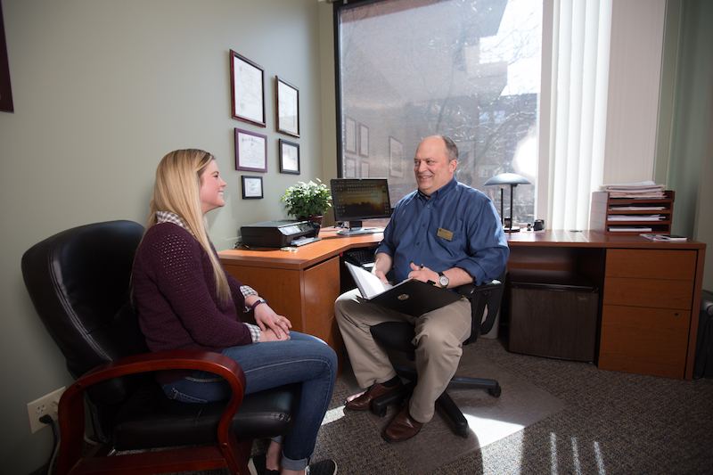 Michael Peterson, Director of Counseling in the Minneapolis campus
