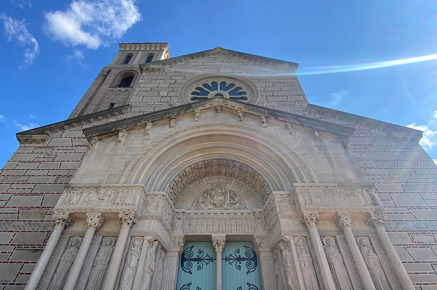 Close-up of St. Catherine Chapel